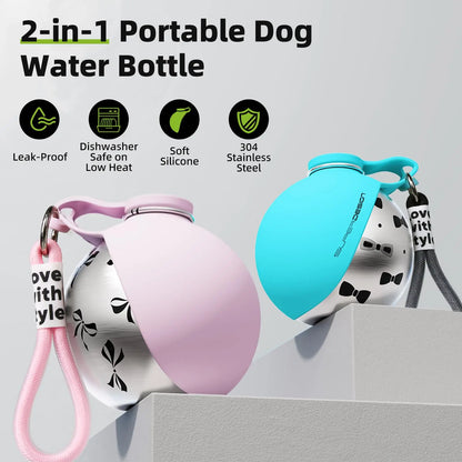 Klaro Portable Dog Water Bottle - photo 1 of 19