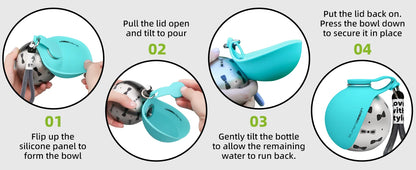 Klaro Portable Dog Water Bottle - photo 13 of 19