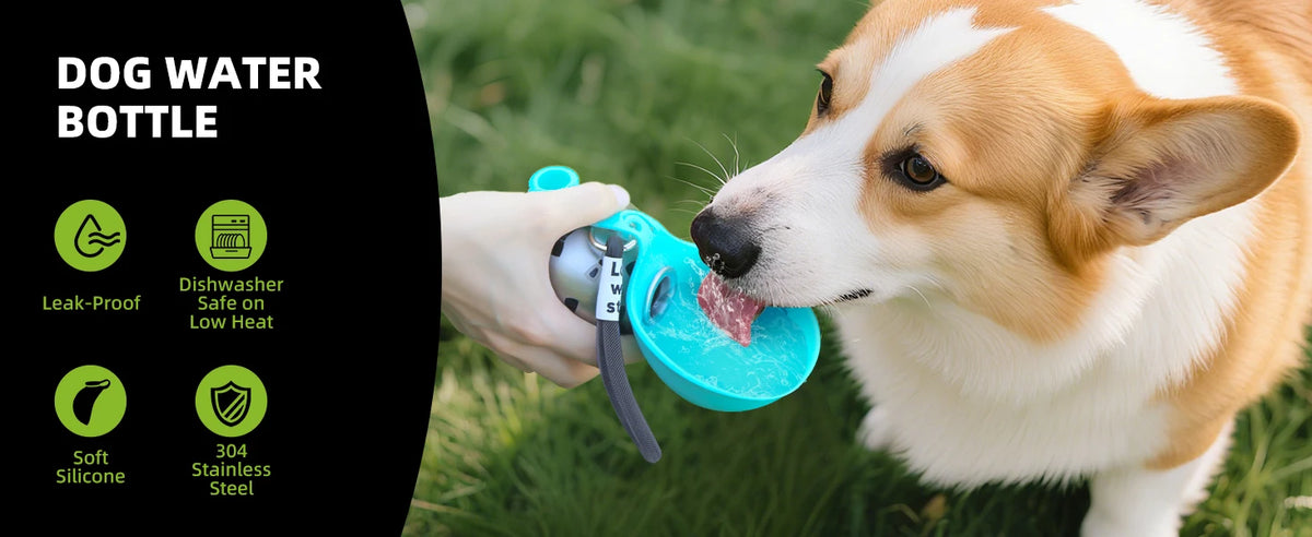 Klaro Portable Dog Water Bottle - photo 12 of 19