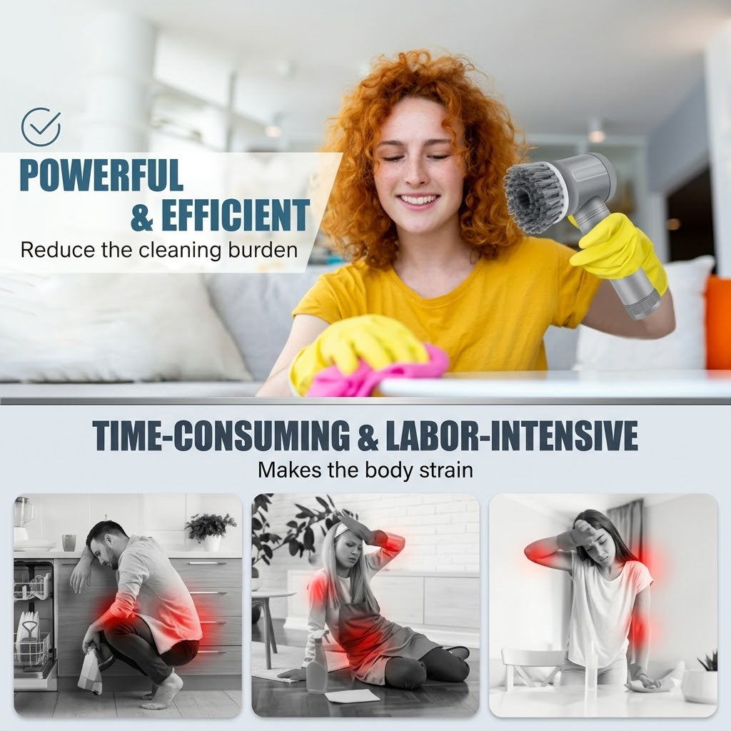 Klaro's Electric Spin Brush Cleaner